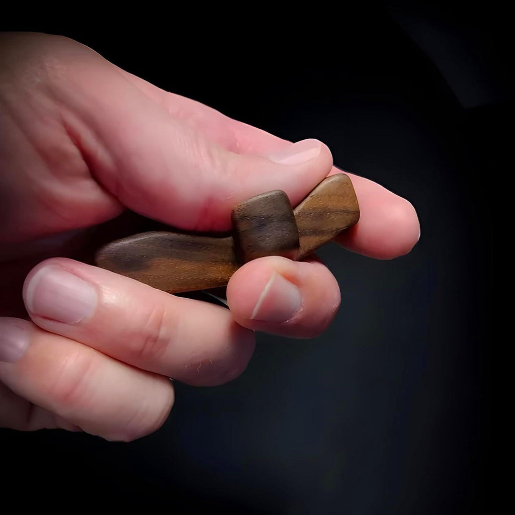 Wooden Pocket Cross Fidget – Stress Relief & Prayer Gift