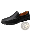 Men's Leather Slip on Loafers Casual Flat Shoes